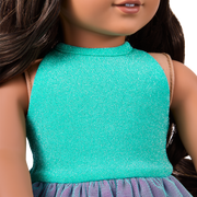 Glam Shimmering Ocean Outfit for 18-inch Dolls S1
