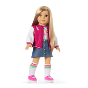 Truly Me™ 18-inch Doll #131 with straight blonde hair K5