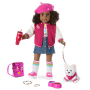 Truly Me™ 18-inch Doll #112 with curly dark-brown hair F2