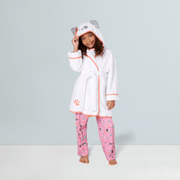 Comfy Puppy Robe Set for Girls & 18-inch Dolls U5