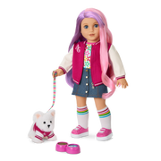 AG™ Star Squad Puppy & Accessories for 18-inch Dolls Q5