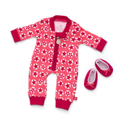 American Girl® x Hanna Andersson Berry Bright Stars Pajamas for Bitty Baby® Dolls C4