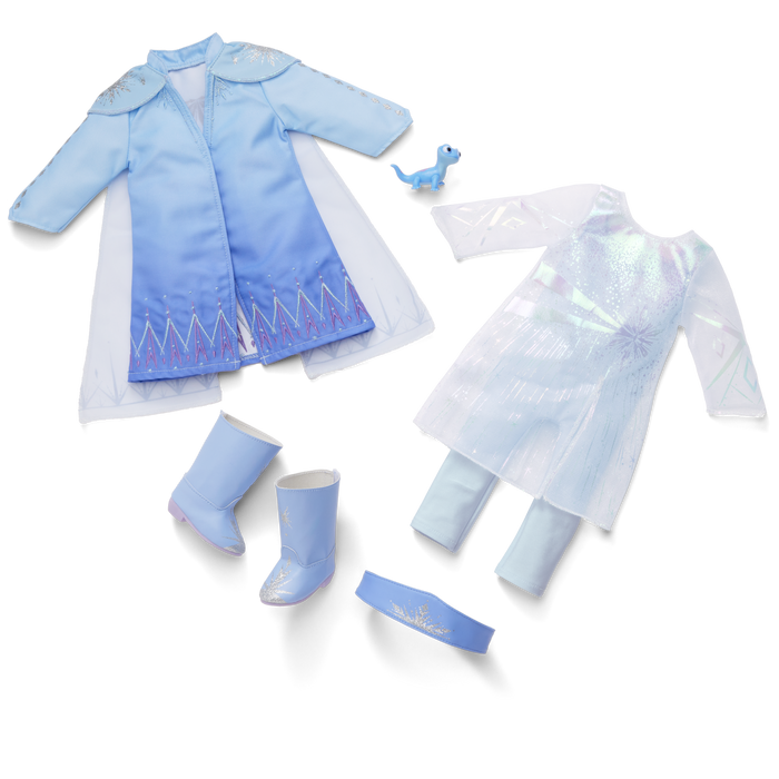 Disney Frozen Elsa Travel Outfit & Bruni for 18-inch Dolls by American Girl® K6
