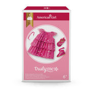 Pink Party-Ready Dress for 18-inch Dolls V5