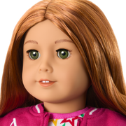 Truly Me™ 18-inch Doll #103 with wavy red hair O3
