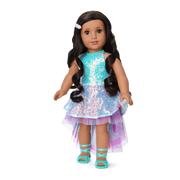 Glam Shimmering Ocean Outfit for 18-inch Dolls S1