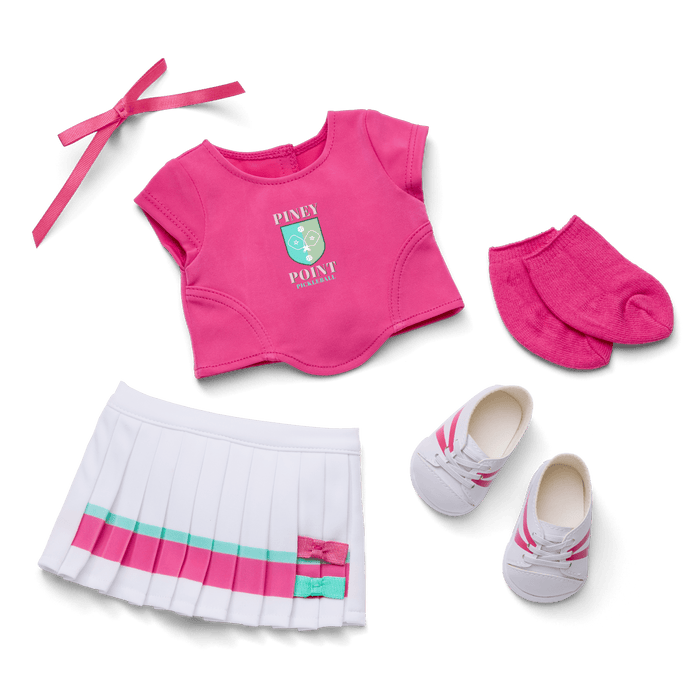 Raquel's™ Piney Point Pickleball Outfit for 18-inch Dolls (Girl of the Year™ 2026) N0