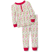 Hearts & Pines Holiday PJs for Little Girls D4