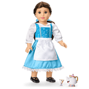 American Girl® Disney Princess Belle Blue Dress, Mrs. Potts, Chip & Accessories for 18-inch Dolls T0