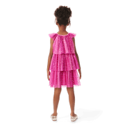 Pink Party-Ready Dress for Girls K5