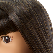 Truly Me™ 18-inch Doll #130 with straight black-brown hair Y1