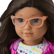 Rose Gold Glasses for 18-inch Dolls N5
