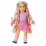 Long Hair Looks™ by Truly Me™ 18-inch Doll #133 & hair accessories C6