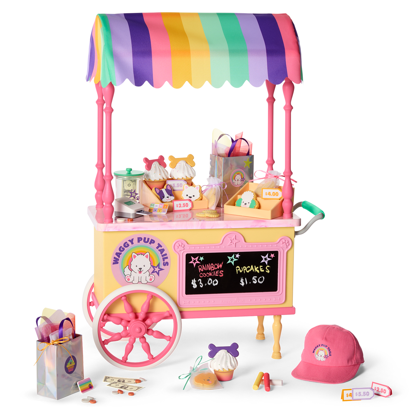 Summer’s™ Treat Cart for 18-inch Dolls (Girl of the Year™ 2025) X8