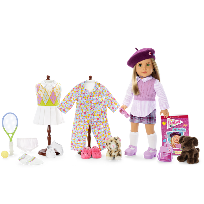 ’90s Twins Isabel’s™ Tennis Gift Set (Historical Characters) R2