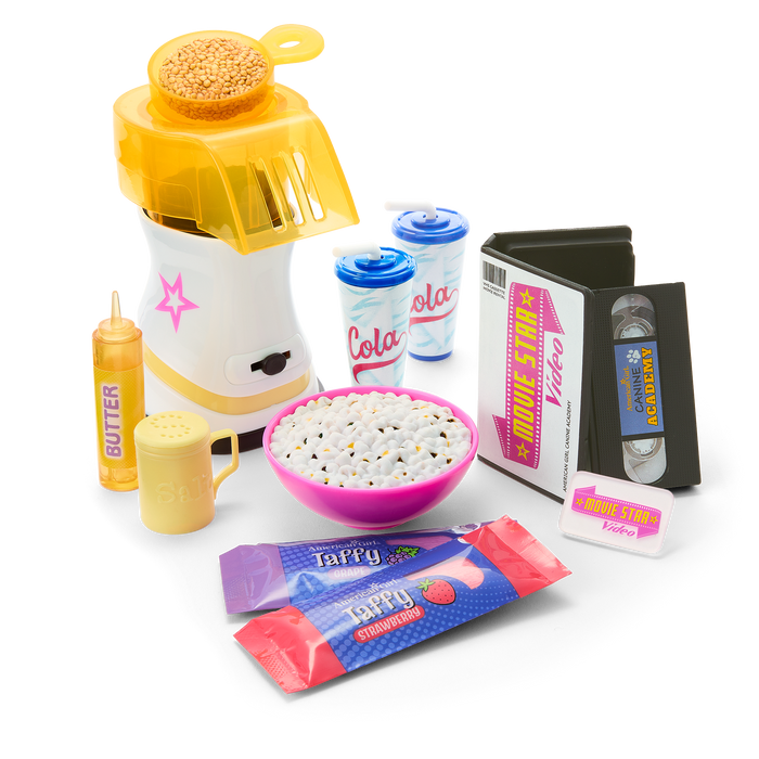 Isabel™ & Nicki's™ Movie Night Set for 18-inch Dolls (Historical Characters) G1