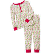 Hearts & Pines Holiday PJs for Girls T9
