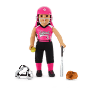 Softball Star Uniform for 18-inch Dolls W0