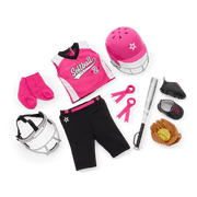 Softball Star Uniform for 18-inch Dolls W0