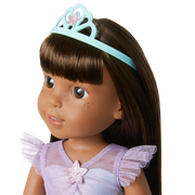 2-in-1 Sparkly Mermaid Outfit for WellieWishers™ Dolls G0