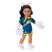 American Girl® x NFL Los Angeles Rams Cheer Uniform for 18-inch Dolls S6