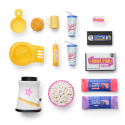 Isabel™ & Nicki's™ Movie Night Set for 18-inch Dolls (Historical Characters) G1