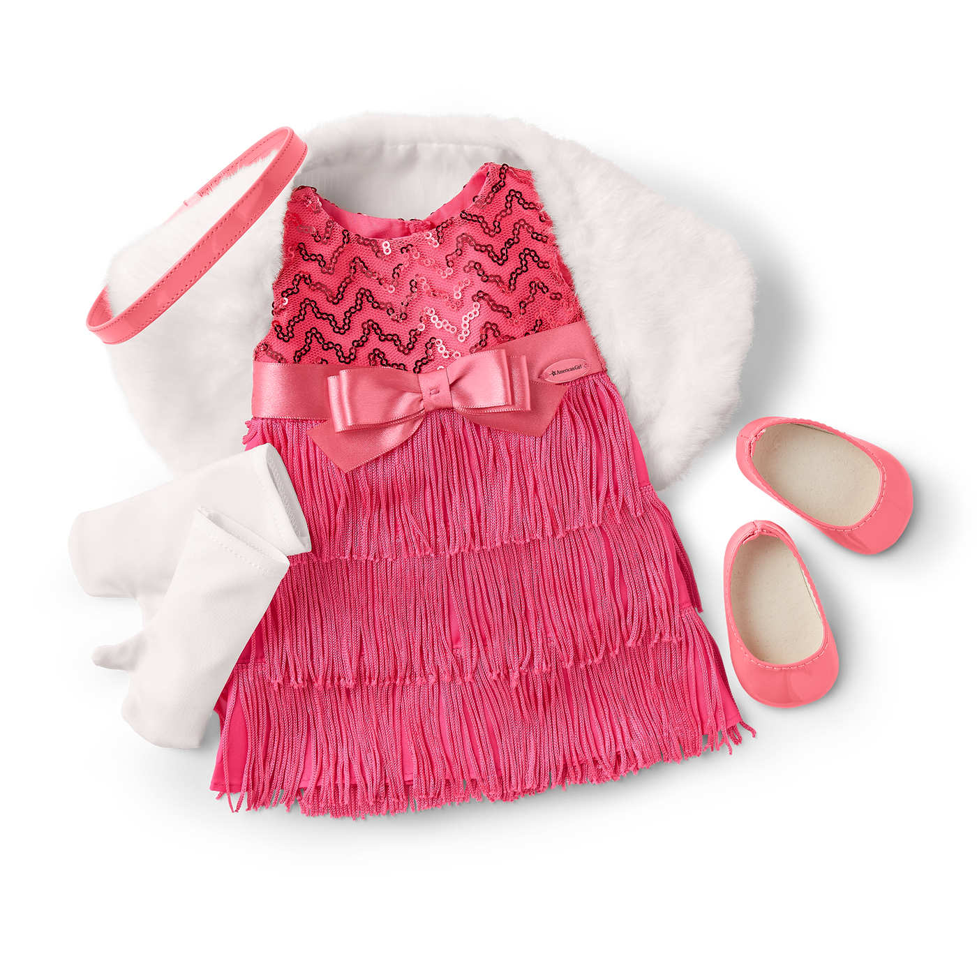 Melody’s™ Doo-Wop Dress-Up Outfit for 18-inch Dolls (Historical Characters) V7