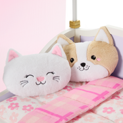 All Set for Sleepovers Canopy Bed for 18-inch Dolls Z0