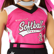 Softball Star Uniform for 18-inch Dolls W0
