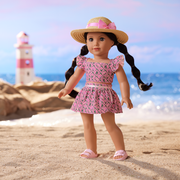 Raquel's™ Beach Outfit for 18-inch Dolls (Girl of the Year™ 2026) Y2