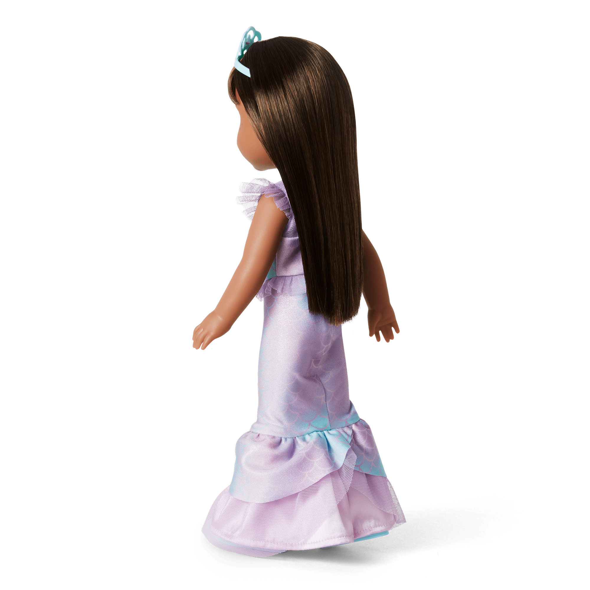 2-in-1 Sparkly Mermaid Outfit for WellieWishers™ Dolls G2