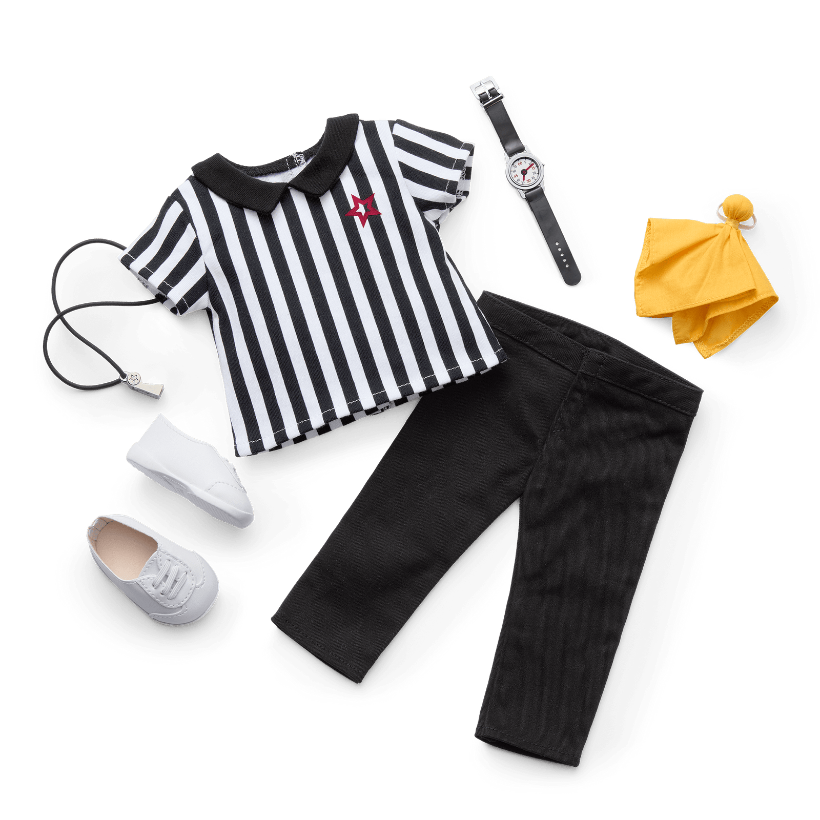 Referee Outfit for 18-inch Dolls V3