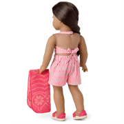 Nanea’s™ Two-Piece Swimsuit for 18-inch Dolls (Historical Characters) O2
