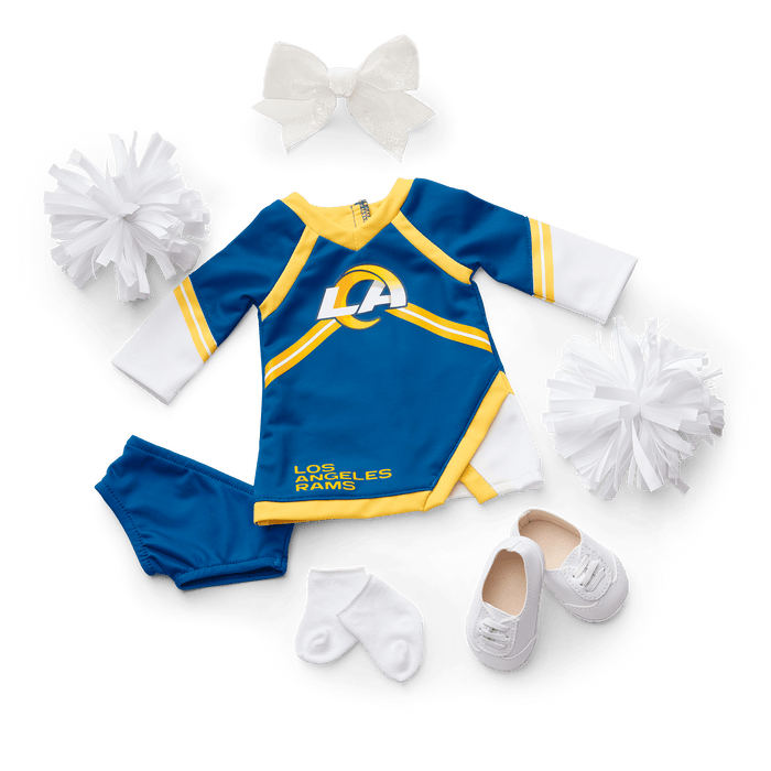 American Girl® x NFL Los Angeles Rams Cheer Uniform for 18-inch Dolls S6
