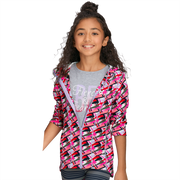 Feeling Fierce Print Jacket for Girls A4