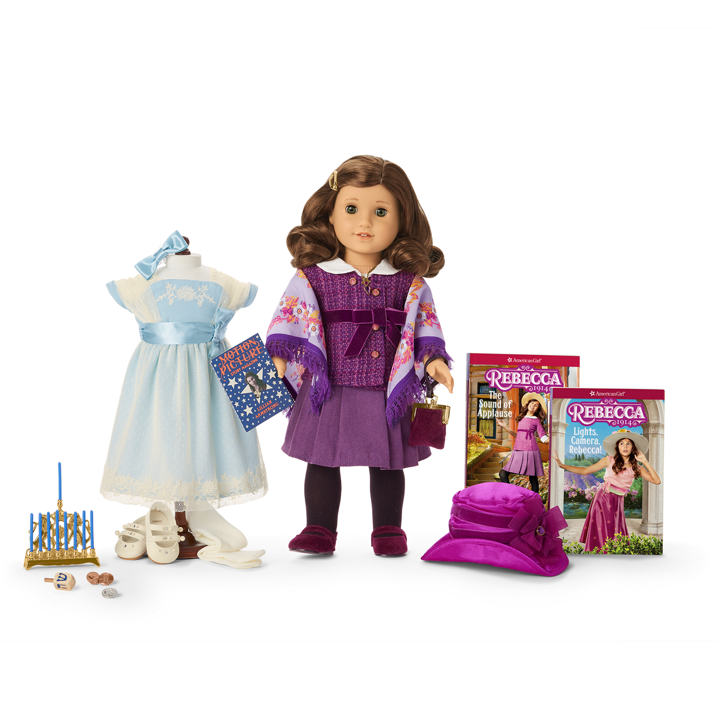Rebecca’s™ Hanukkah Celebration Gift Set (Historical Characters) O6