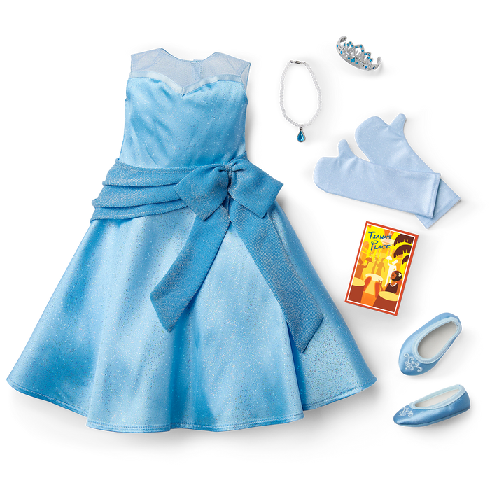 American Girl® Disney Princess Tiana Evening Star Dress & Accessories for 18-inch Dolls B4