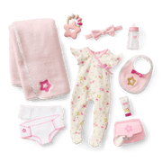 Bitty Baby® Doll #3 with blonde hair Care & Play Set G8