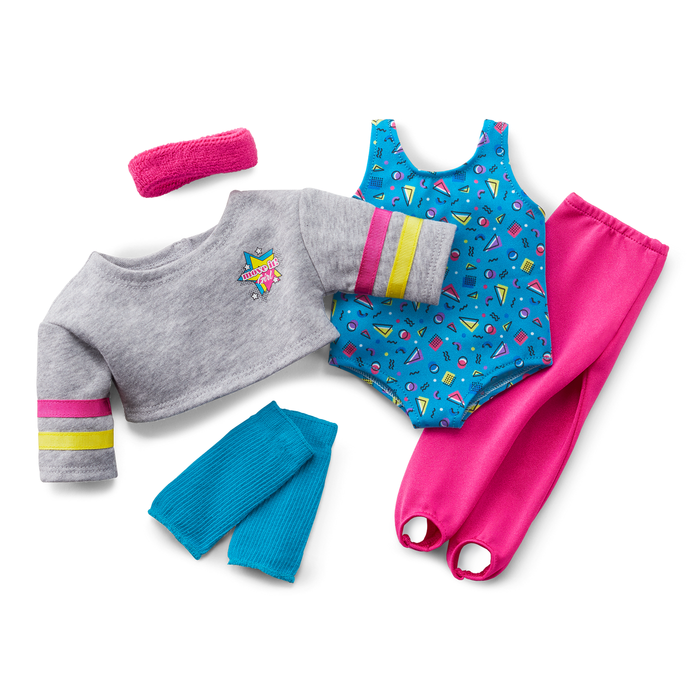 Courtney's™ Fitness Outfit for 18-inch Dolls (Historical Characters) F1