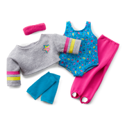 Courtney's™ Fitness Outfit for 18-inch Dolls (Historical Characters) F1