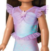 2-in-1 Sparkly Mermaid Outfit for WellieWishers™ Dolls G2
