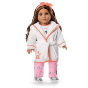 Comfy Puppy Robe Set for Girls & 18-inch Dolls U5