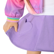 Summer’s™ Waggy Pup Tails™ Outfit for 18-inch Dolls (Girl of the Year™ 2025) Y7