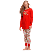 Holiday Dreams Pajama Top for Women X9