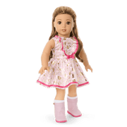 Floral Fashion Outfit for 18-inch Dolls C3