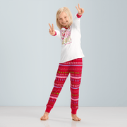 Peace, Love & Joy PJ Top for Girls G4