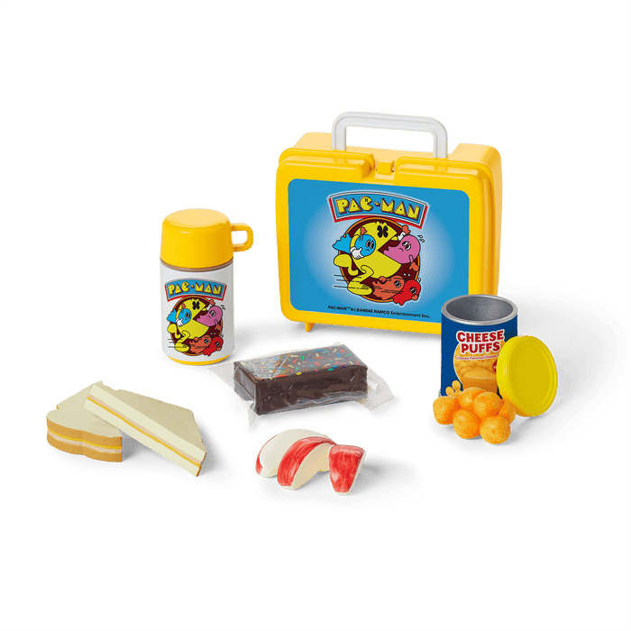 Courtney's™ PAC-MAN™ Lunch Set for 18-inch Dolls (Historical Characters) U0