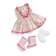 Floral Fashion Outfit for 18-inch Dolls C3