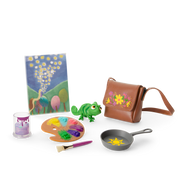 American Girl® Disney Princess Rapunzel Painting Accessories & Pascal for 18-inch Dolls Z0