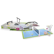 Isabel™ & Nicki's™ 2-in-1 Tennis Court & Skate Spot for 18-inch Dolls (Historical Characters) I9